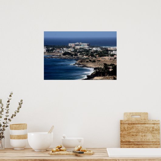 Dakar,Senegal African West Coast  Canvas ポスター (キッチン)