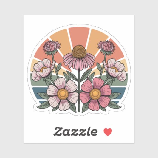 Dakota Floral Wildflower シール (シート)