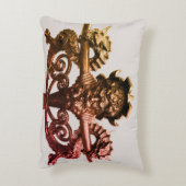 Dakota Throw Pillow アクセントクッション (裏面(縦))