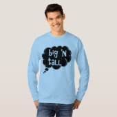 DALによるメンズビッグ'n背の高いTシャツ(4x) Tシャツ (正面フル)