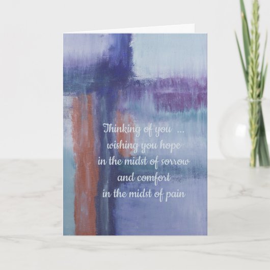 DALのお悔やみカード カード (正面)