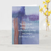 DALのお悔やみカード カード (黄色い花)