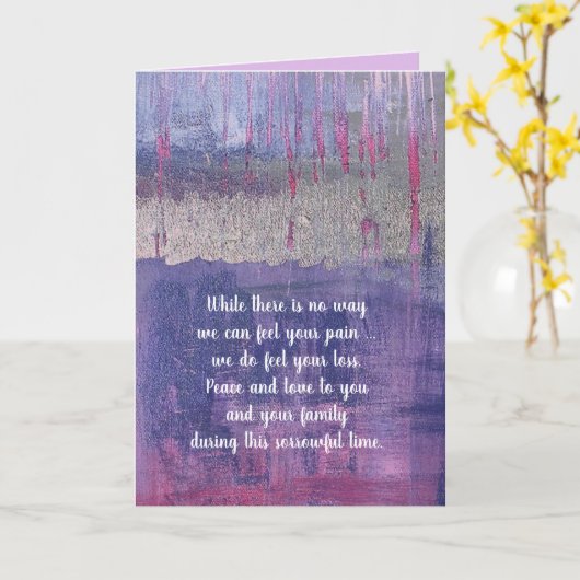 DALの共感書 カード (黄色い花)