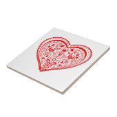 Dalaのハート タイル (側面)