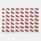 Dalaの赤い馬 キッチンタオル (横)