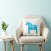 Dalaの青い馬 クッション (椅子)