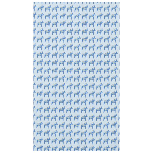 Dalaの青い馬 テーブルクロス (正面)