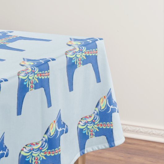 Dalaの青い馬 テーブルクロス (インサイチュ)