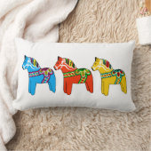 Dalaの馬の枕 ランバークッション (ブランケット)