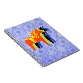 Dalaの馬の螺線形- ノートブック (右側)