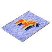 Dalaの馬の螺線形- ノートブック (左側)