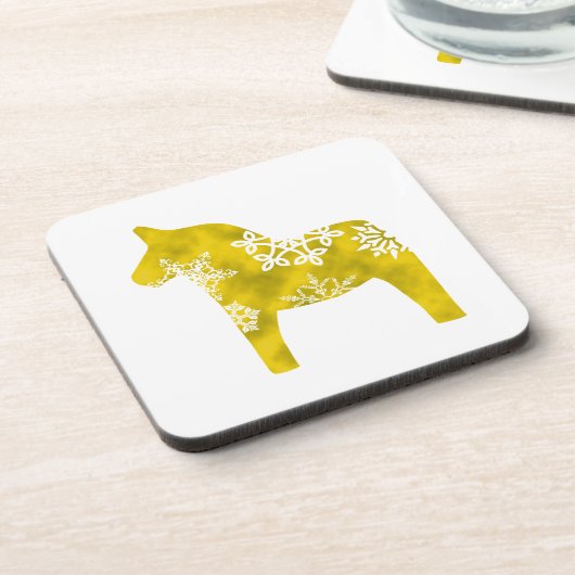 Dalaの馬の雪片 コースター (左側)