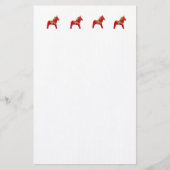 Dalaの馬の麻布の文房具 便箋 (正面)