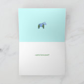 Dalaの馬記念日カード カード (内部)