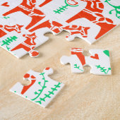 Dalaの馬 ジグソーパズル (側面)