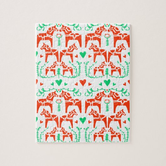 Dalaの馬 ジグソーパズル (縦)