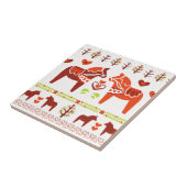 Dalaの馬 タイル (側面)