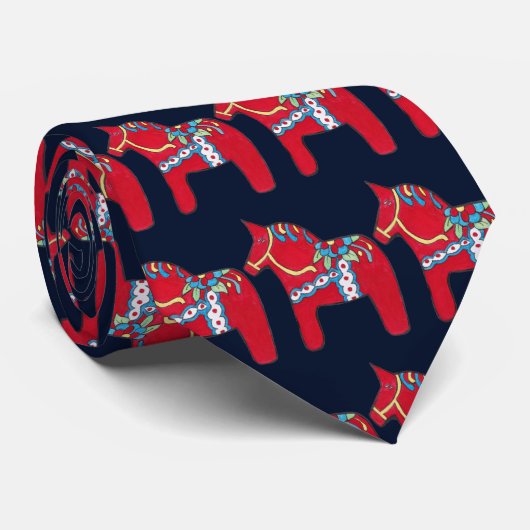 Dalaの馬 ネクタイ (ロール)