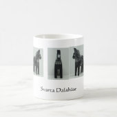 DALA HORSE マグカップ - 黒 (中央)