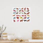 Dala Horse Poster ポスター (キッチン)