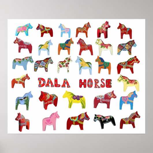Dala Horse Poster ポスター (正面)