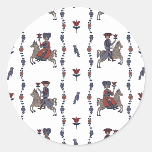 Dala W – 文房具用の丸スタンプ ラウンドシール (正面)