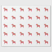 Dalahäst | Dalaの馬 ラッピングペーパー (フラット)