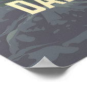 Dalby Forest Mountain Biking Travel Poster ポスター (角)