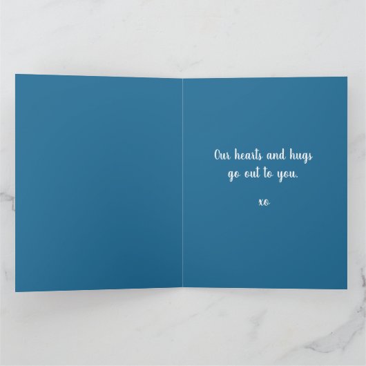 dalDesignでカードを渡す犬NZ カード (内部)