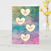 dalDesignNZでカードを作る カード (黄色い花)