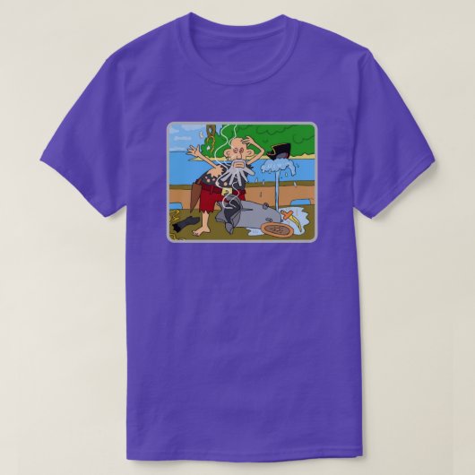dalDesignNZで彼のためにティー Tシャツ (デザイン正面)