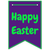 dalDesignNZによるイースターバンティングフラグ バンティングフラッグ (第1の旗)