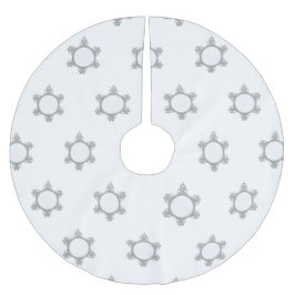 dalDesignNZによるクリスマスツリースカート ブラッシュドポリエステルツリースカート