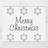 dalDesignNZによるクリスマスビアラベル ビールラベル (シングルラベル)