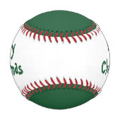 dalDesignNZによるクリスマスベースボール 野球ボール (裏面)