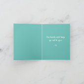 dalDesignNZによるドッグ悔やみや弔慰カード カード (内部)