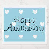 dalDesignNZによるハッピーアニバービールラベル ビールラベル (シングルラベル)