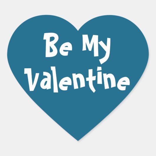 dalDesignNZによるバレンタインのシール ハートシール (正面)