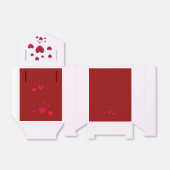 dalDesignNZによるバレンタインデーケーキボックス フェイバーボックス (折り畳みなし)