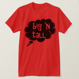 dalDesignNZによる大きな'n背の高いtシャツ Tシャツ