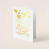 dalDesignNZによる悔やみや弔慰(金ゴールドホイル)カード 箔カード (正面)