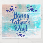 dalDesignNZによる父の日のビアラベル ビールラベル (シングルラベル)