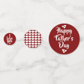 dalDesignNZによる父の日紙吹雪 コンフェッティ (正面)