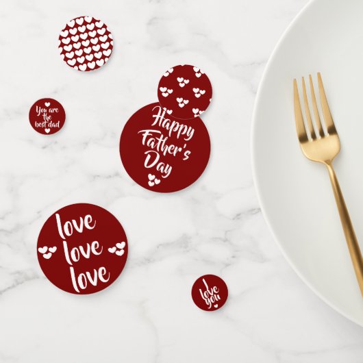 dalDesignNZによる父の日紙吹雪 コンフェッティ (グループ)