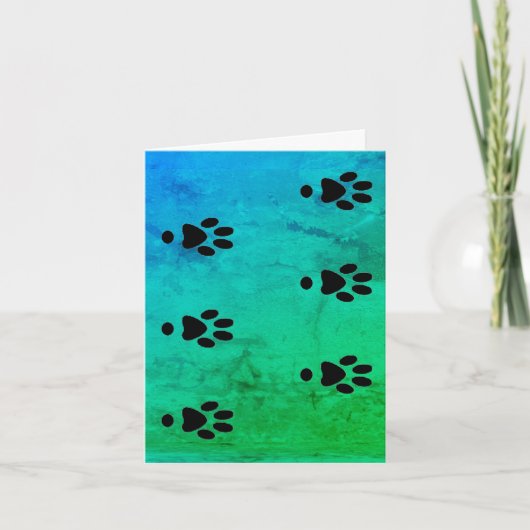 dalDesignNZによる犬の共感カード カード (正面)