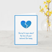 dalDesignNZによる犬の共感カード カード (黄色い花)