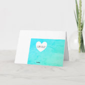 dalDesignNZによる犬の共感カード カード (裏面)