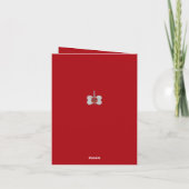 dalDesignNZによる犬の悔やみや弔慰カード カード (裏面)