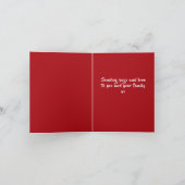 dalDesignNZによる犬の悔やみや弔慰カード カード (内部)