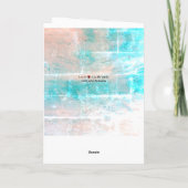 dalDesignNZによる結婚の申し出カード カード (裏面)